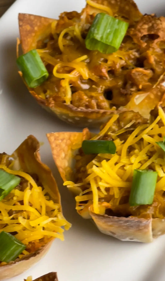Cheesy Chicken Fajita Cups