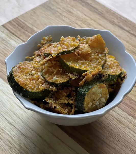 Bariatric Chips: Parmesan Zucchini Chips