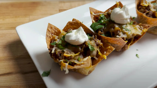 Bariatric Taco Wonton Cups